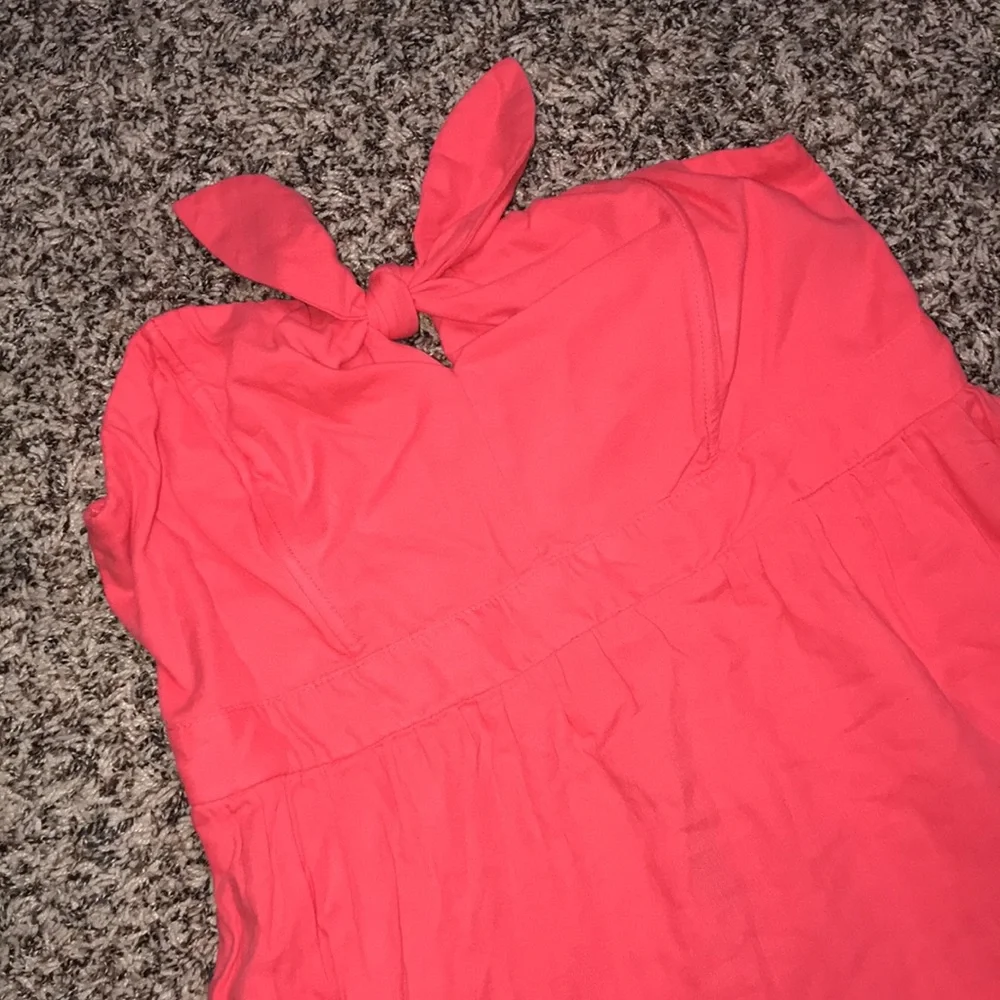 🐠UNIVERSAL THREAD Coral Strapless MIDI Sun Dress | NWT! - Picture 4 of 7